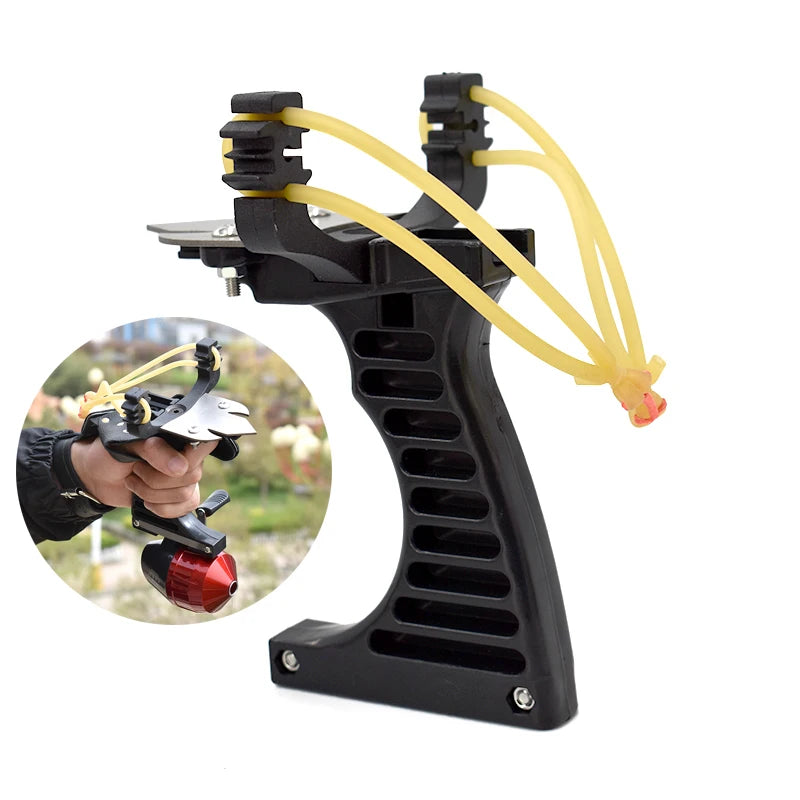 Piaoyu Slingshot Upgraded Version of Slingshot High Precision Fishing Slingshot with Laser Adult Outdoor Hunting Catapult