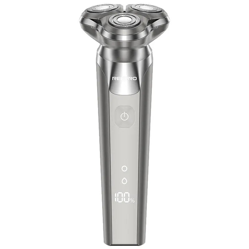 Cordless Rechargeable Rotary Shaver with 700mAh Battery Type C Fast Charge Trimmer for Father Festival Gift