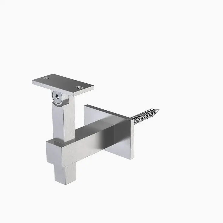 Condibe Brush Satin Finish Adjustable square Handrail Bracket