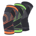 Unisex Adjustable High Elasticity Nylon Gym Powerlifting 3D Compression Knee Sleeve Elbow Wrestling Knee Pads Knee Pad Bandage