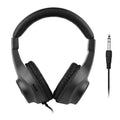 Wired Stereo Monitor Headphones Over-ear Headset with 50mm Driver 6.5mm Plug for Recording Monitoring Music Appreciation