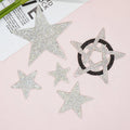 New Sticker Shiny  Rhinestone Various Size Star Patch for Clothes Bag Decoration