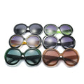 Unisex Retro HIGO R181 Fashion Oval Sunglasses Oversized Clear UV400 Optical Full Rim Yellow Blue Frames % UV Protection