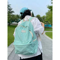 Custom Designer Simple Backpack Plaid Pattern Computer Bag Large Capacity Campus College Students Class Bag