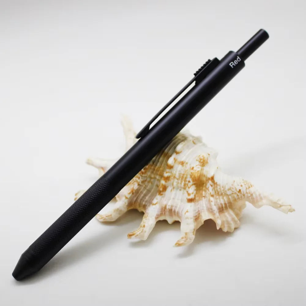 New Multi-Color 4-in-1 Metal Ballpoint & Mechanical Pencil 4-Color Multi-Function Business Advertising Pen Promotional Gift Pen