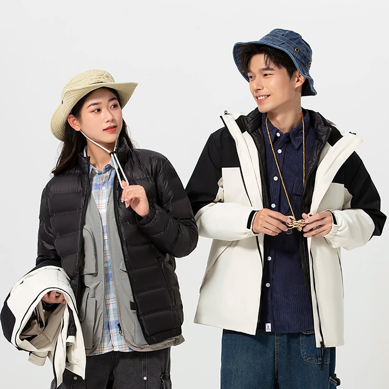 Professional Travel Three-in-one Fashion Waterproof Windproof Zipper Jacket With Men's and Women's Hardshell Jacket