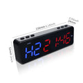 Ganxin Portable Magnetic 1 Inch 6 Digital LED Gym Interval Timer for Sports Fitness With HIIT MIIT TABATA Training Mode