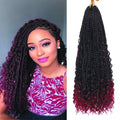 Braids Boho Goddess Box Braids Crochet Hair Box Braid Crochet Hippie Crochet Hair Extensions