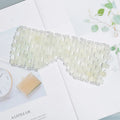 DIY Rose Quartz Crystal Eye Mask Relieve Wrinkles and Anti-aging Natural Crystal Eye Mask