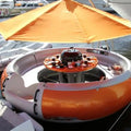Good Rental Business Water Park Amusement Rides Electric Donut BBQ Boat Leisure Sightseeing Boat for Sale