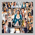 50PCS Kim Kardashian Sexy Hot Album for Laptops Refrigerator Car Hot Girl Photo