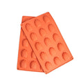 Food Contact 15 Cavity Silicone Madeleine Cake Molds Shell Shape Silicone Biscuit Mold Oven Baking Cake Pan