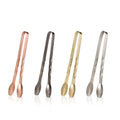 Bar Accessories Metal Sugar Fruit Ice Cubes Clip Grill Clamps Food Utensils Stainless Steel Tongs