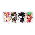 Transparent Daisy Bag Hair Tie Kids Ponytail Holders Colorful Elastic Hair Band
