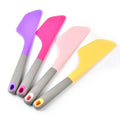 Household Colorful Large Size Silicone Cake Spatula  Ice Cream Spatula for Cooking
