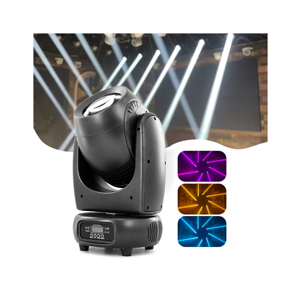 Head LED Light Mini Pointe 150 Watt Moving Head Moving Head Lights 150W 18 Prism Gobo Spot Stage LED DJ DMX Beam Lights Moving