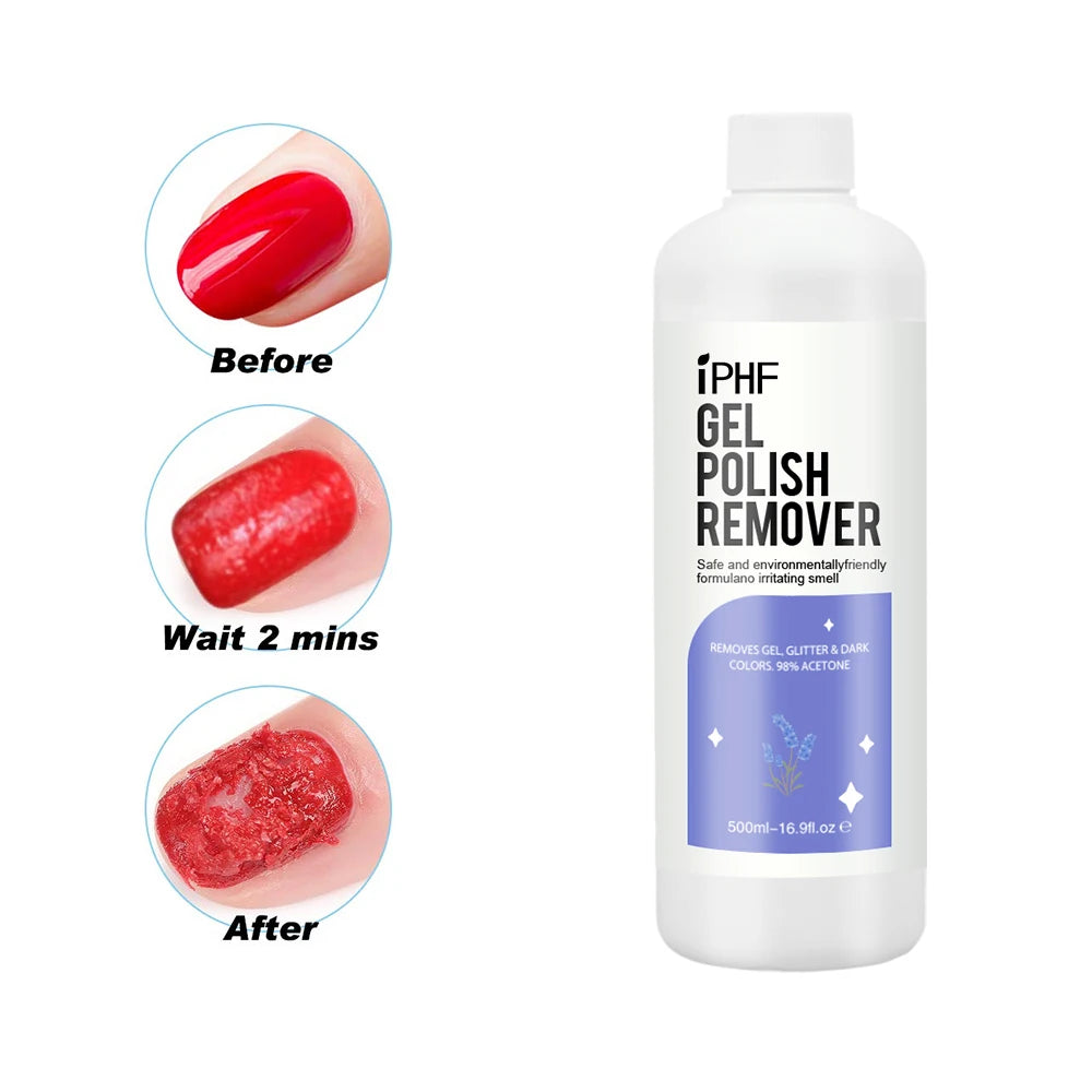 500ml Quickly and Easily Magic Remover Gel Polish Nail Polish Remover Liquid Gel Remover Nail Polish