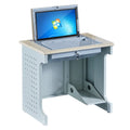 New Modern School/Workshop Computer Desk with LCD Flip Open and Close 011External Host