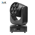 LED 7*40W Zoom Wash Moving Head Light with RGBW DMX512 Control 2800-9000K Color Temp for DJ Party Disco Concert Events