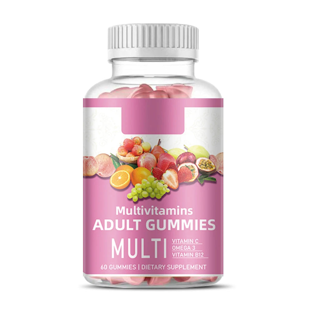 Private Label Multivitamin Gummies for Men and Women with Vitamin C Zinc Biotin Hair Gummy
