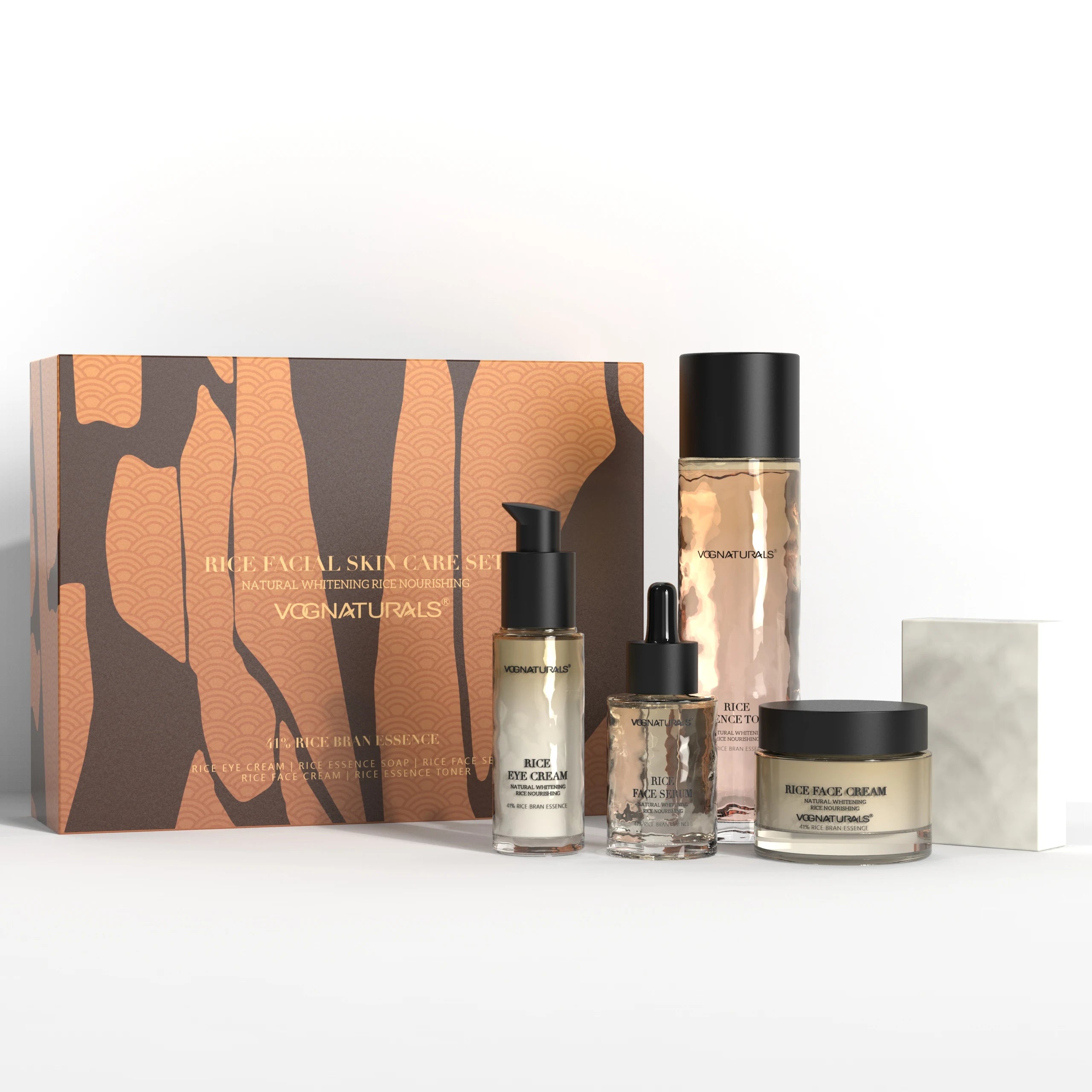 Private Label Natural Vegan Collagen Skin Care Kit Natural Moisturizing Whitening Anti-Aging Face Set