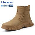 LAnoudun New Design Safety Shoes High-top Steel Toe Welder Shoes Fashion Sole Steel Toe Safety Boots