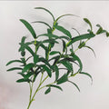 6 Branches Olive Leaves Stem 95cm Artificial Olive Branches with for Home Wedding Decor