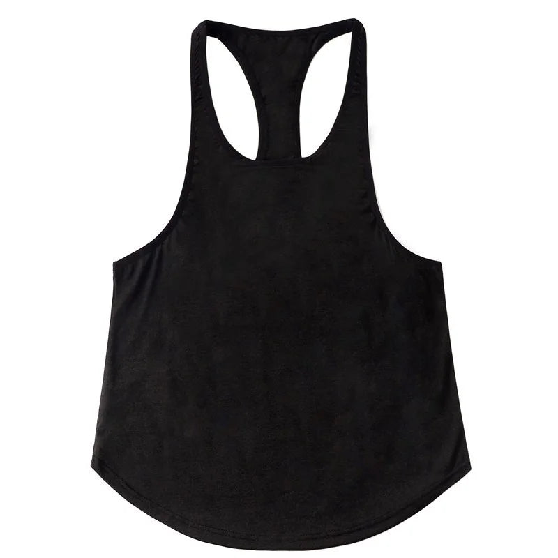 Spandex/Cotton Mens Muscle Singlet Sleeveless Travel Vest Gym Sports Tank Top Bodybuilding Fitness Running Custom Logo Tank Top