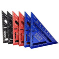 7Inch180mm Carpentry Tools Carpenter Square Woodworking ToolsFraming Square Measuring AnglesRafter Square(Imperial/Metric)