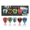 5pcs/Set Own Design Custom One Side Printed logo Bass Guitar Plectrums Colorful Delrin Mixed Thickness Waterproof Durable Guitar