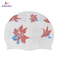 Factory Supply 60G Custom Logo Food Grade Silicone Swim Cap High Elasticity Eco-friendly Waterproof Durable Unisex