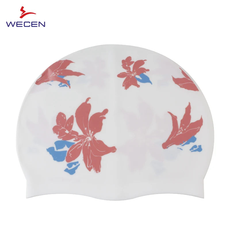 Factory Supply 60G Custom Logo Food Grade Silicone Swim Cap High Elasticity Eco-friendly Waterproof Durable Unisex