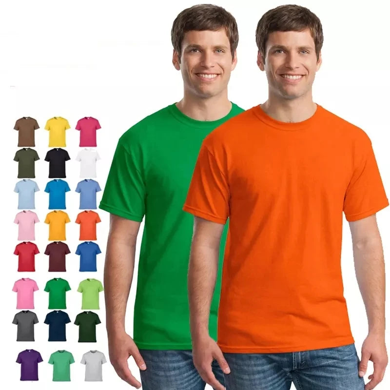 Cotton Short Sleeve Oem logo Custom Design Plain Blank Cotton t Shirt Tshirt