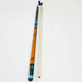 Xmlivet Professional Carom Cues Tip Size 12mm Pool Cue Sticker Decal Design With Radial Pin 142cm Long Maple Wood 1/2 Split Cue