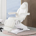 Modern White Salon Equipment Facial Spa Bed 3 Motor Reclining Electric Cosmetic Therapy Massage Bed