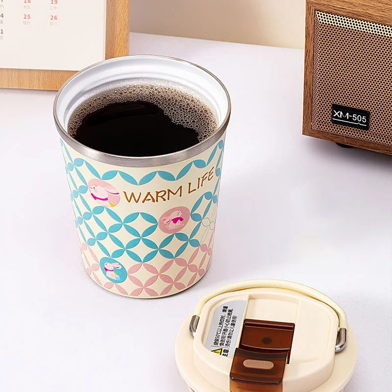 Custom Ultra Quality Ceramic Liner Vacuum Insulated Thermal Cup Tumbler for Coffee Tea for Business Gifts