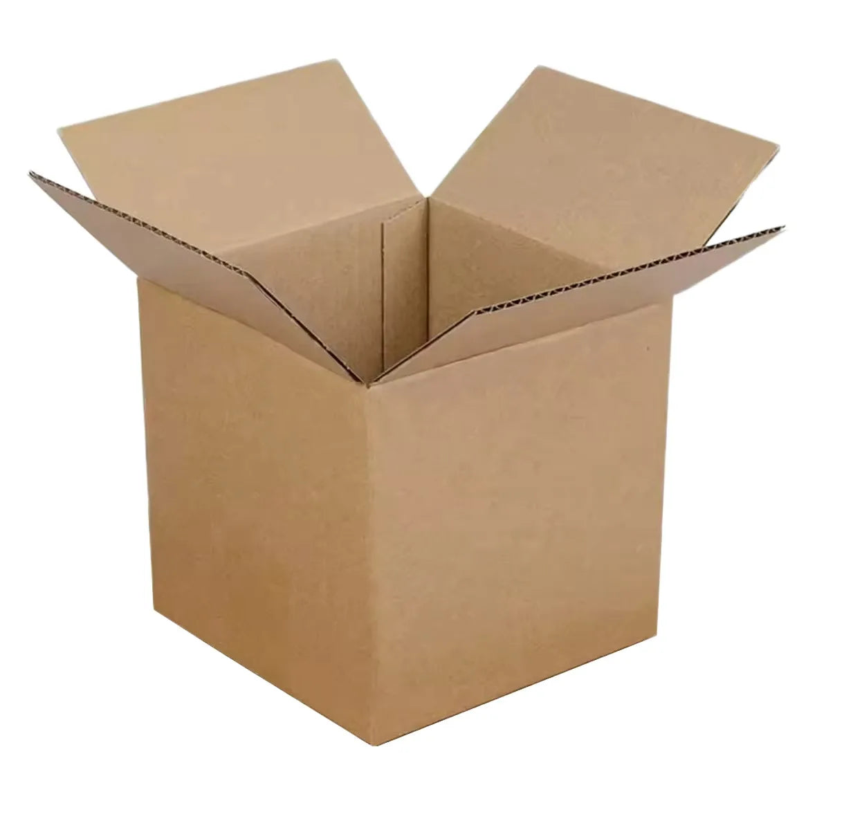 Kraft Corrugated Paper Shipping Strong Brown UV Advantage Logo Designed Carton Paperboard Lining Recycled Materials Folders
