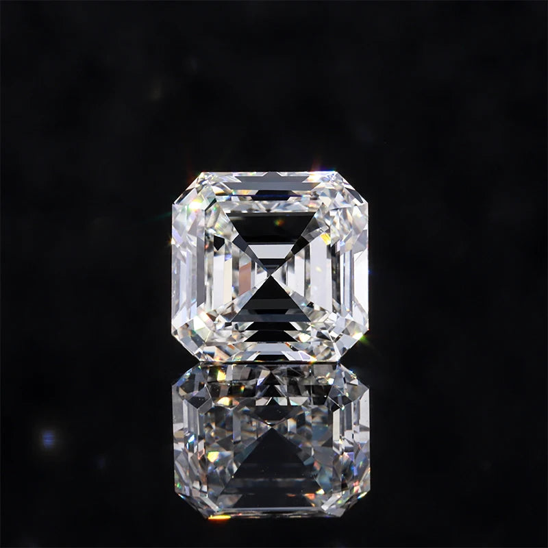 Starsgem Hpht Diamonds 1ct E VS2 Asscher Cut Loose Diamonds