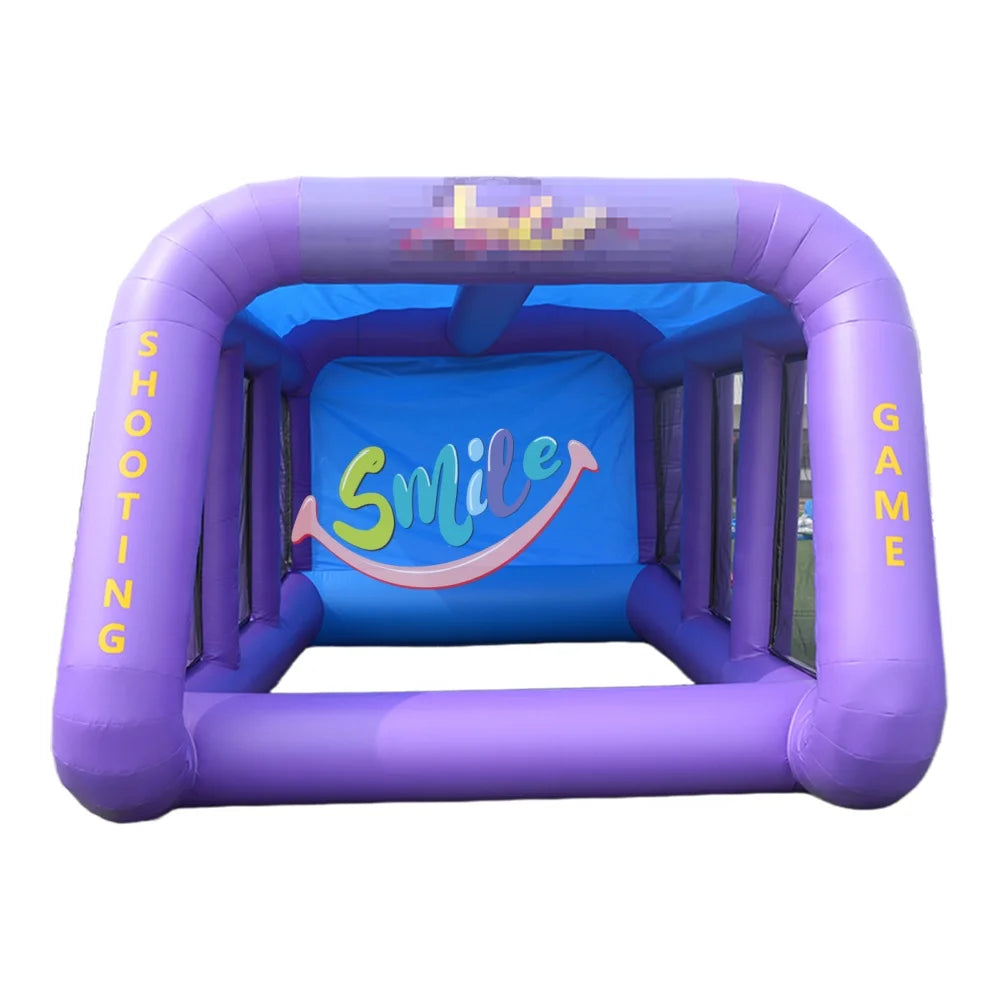 Hot Sell IPS Shooting Sport Arena Games Inflatable Paintball Field 3 in 1 Inflatable Fun Fair Games for Children Sale