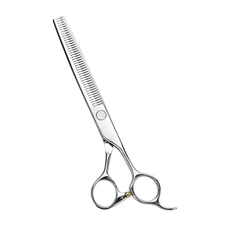 Japan 440C Pet Scissors 42 Teeth 7 Inch for dog cat grooming thinning