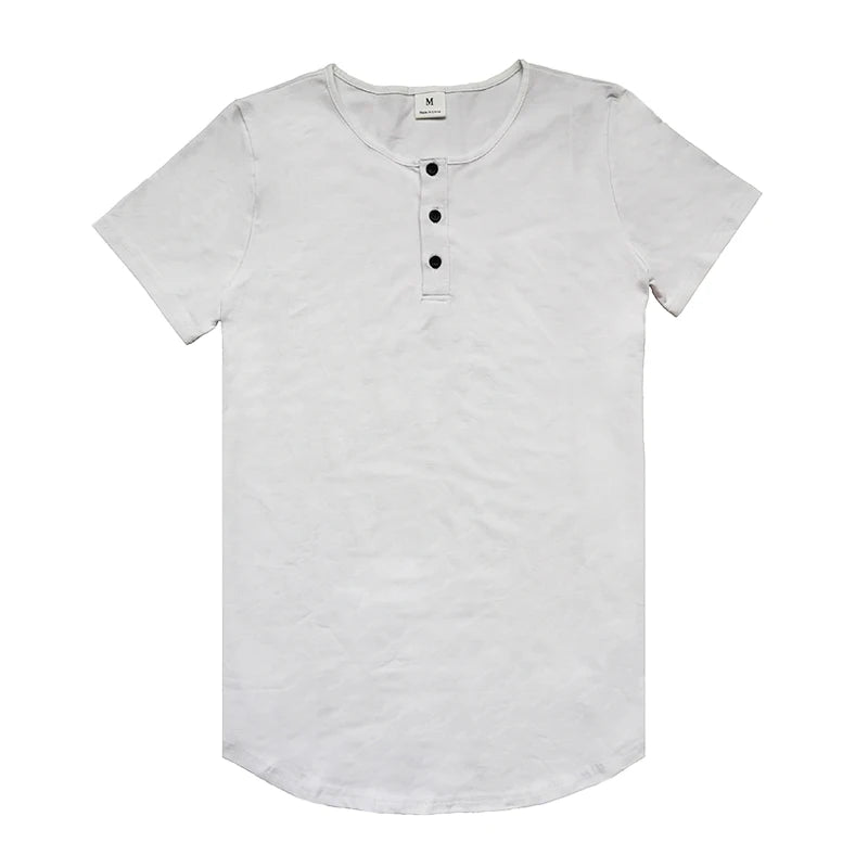 Button-up Hip Hop T-shirt Men Summer Running Sports Short Sleeve Tee Shirt Male Gym Fitness Bodybuilding Workout Tops Clothing