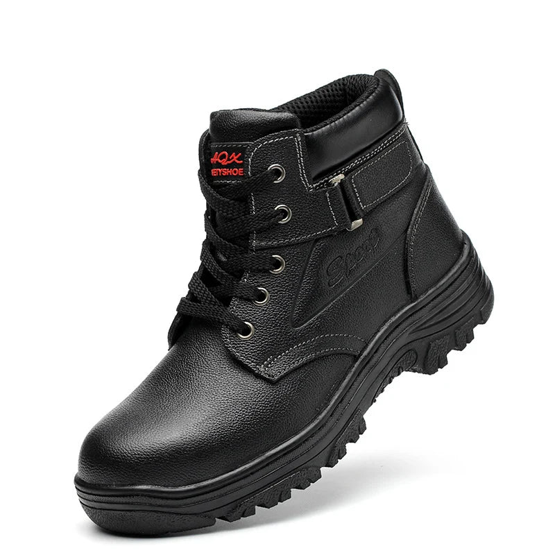 Labor Protection Shoe Anti Puncture Steel Toe Functional Engineering Safety Boots MegaBDM