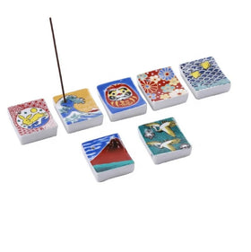 Creative Simple Home Porcelain Stick Tray Japanese Korean Cute Kittens Dogs Animals Ceramic Incense Racks Incense Sticks Holder