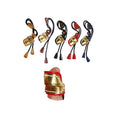 Adjustable Brass Leather New Comfortable  Thumb Rings Bow and Arrows Accessories