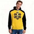 Fitspi Anime 3D Hoodie Sweatshirt Cosplay Pirates of Heart Thin Pullover Top Outerwear Coat Outfit