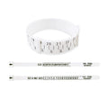 Bangle Gauge Sizer Jewelry Measuring Tool Wrist Bracelet Sizer 1-23mm Range White/Black Plastic
