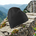 Custom Logo 100% Polyester Jacquard Beanie Fashion Soft Sport Hat for Autumn Running Beach Sports Satin Finish Business