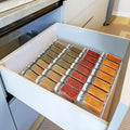 Pull Out Spice Rack Organizer for Cabinet Kitchen Spice Rack