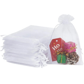 23Colors Best Seller Custom Logo Mesh Organza Pouches Candy Gift Bags Jewelry Packaging Drawstring Bag Organza Party Favor Bag