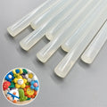 Factory Supply Hot Melt Glue Stick White Transparent Bag Packed Printed Header for Wood Plastic Foam Paper Glass Metal Leather